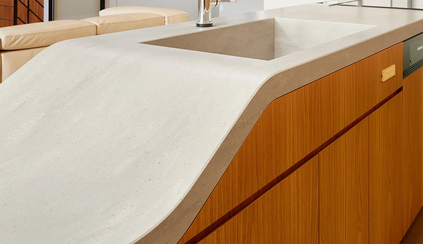 キッチンのアップの画像