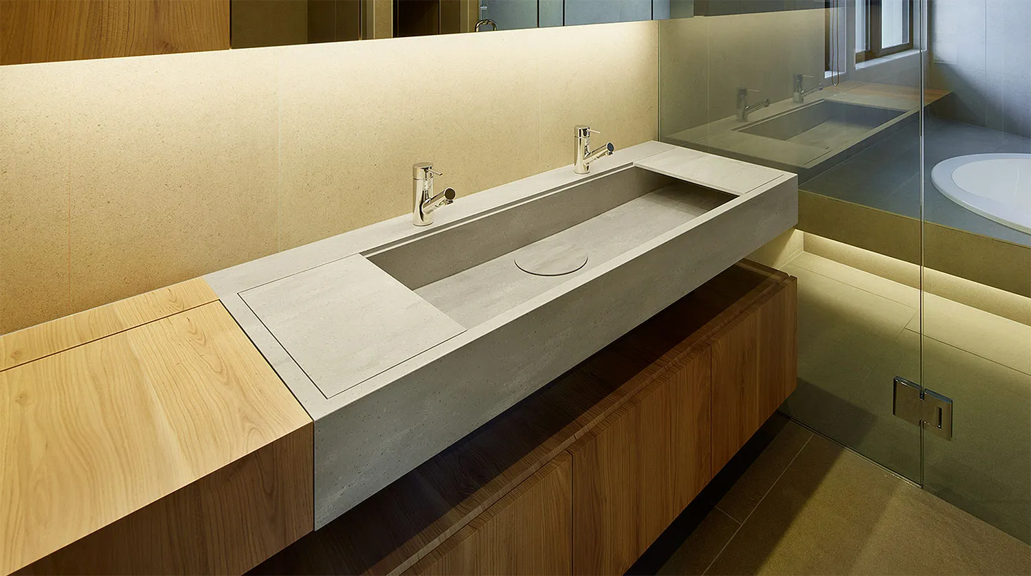 洗面化粧台の画像